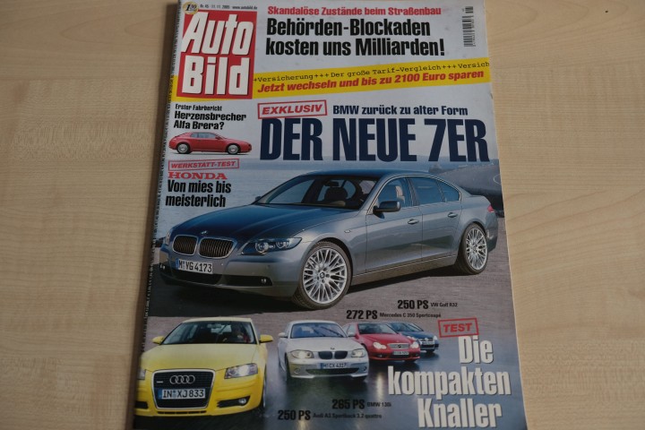 Deckblatt Auto Bild (45/2005)